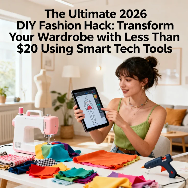 Smart tech tools aiding 2026 DIY fashion transformation