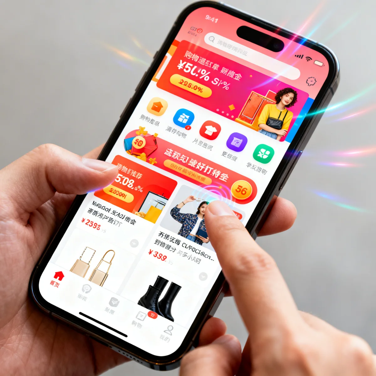 The 2026 Tech-Savvy Shopper's Checklist: 7 Essential Apps in action on a smartphone