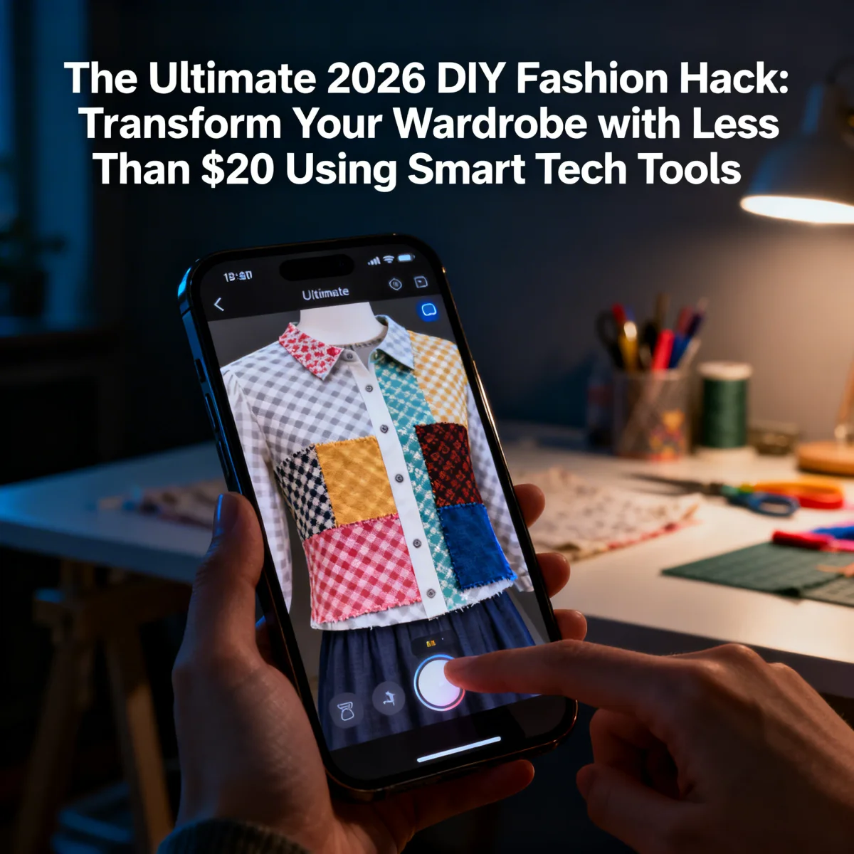 Augmented reality app for virtual fashion design try-ons