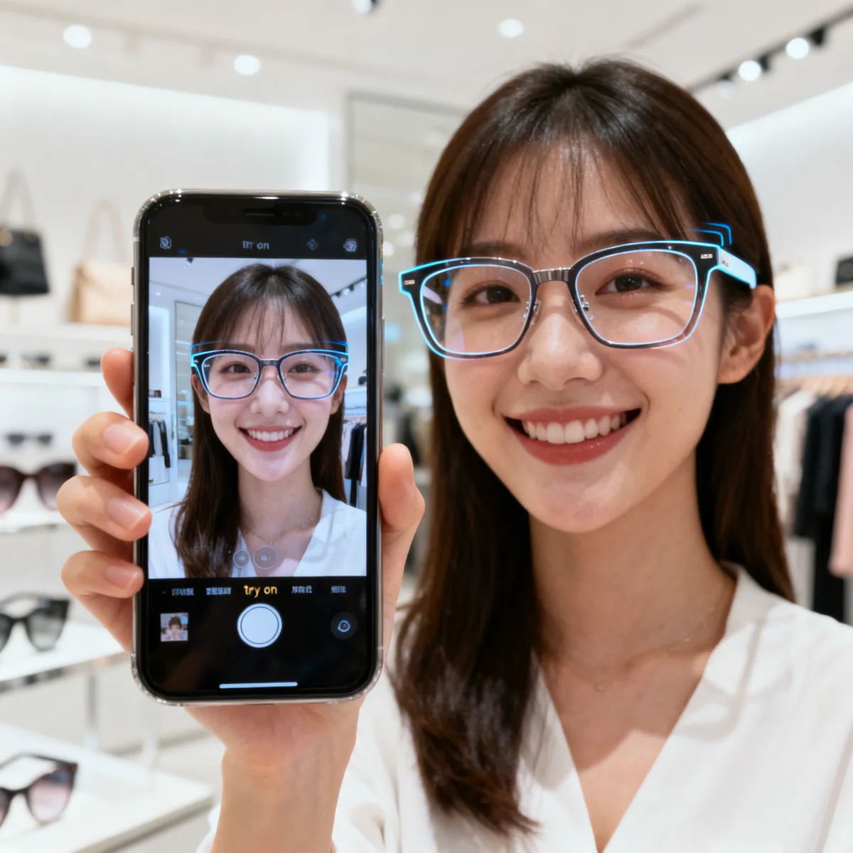 Augmented Reality Shopping: Virtual try-on of eyeglasses