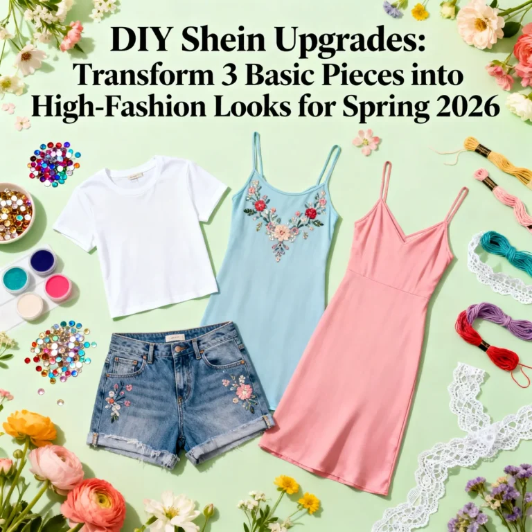 DIY Shein Upgrades: Transform 3 Basic Pieces into High-Fashion Looks for Spring 2026