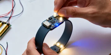DIY Smart Bracelets: Create Your Own Under $20 in 2026 DIY Jewelry Tech: Create Your Own Smart Bracelets with Basic Components, Under $20 in 2026 assembly process