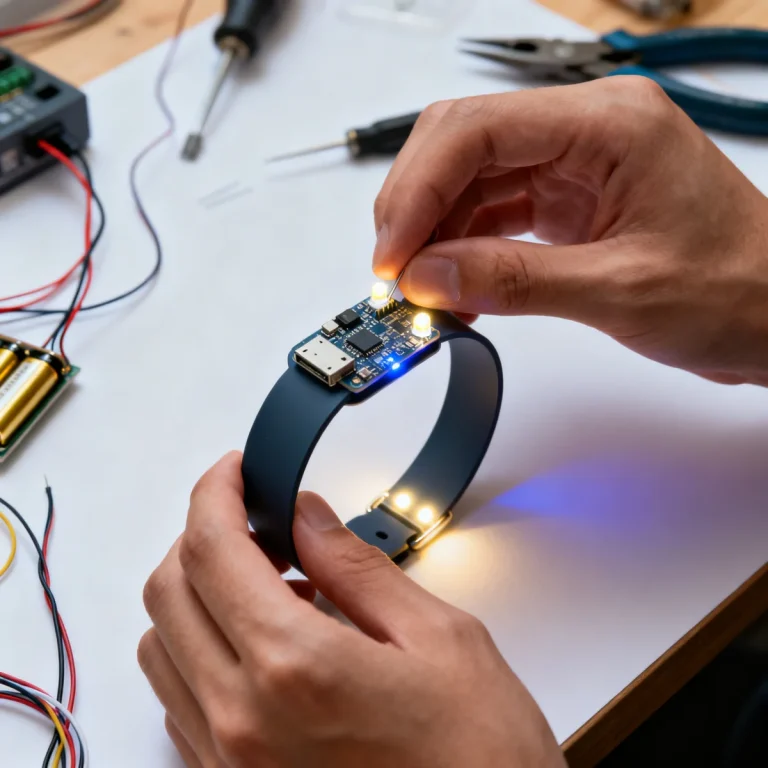 DIY Jewelry Tech: Create Your Own Smart Bracelets with Basic Components, Under $20 in 2026 assembly process