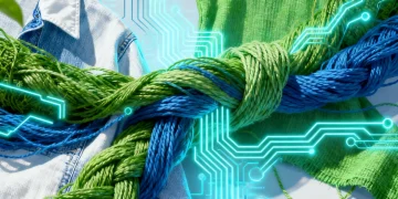 Eco-Friendly Fashion Tech: 4 Innovations for Affordable Apparel Digital illustration of eco-friendly fashion tech innovations