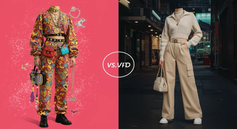 Maximalist vs. minimalist fashion trends 2026 style showdown