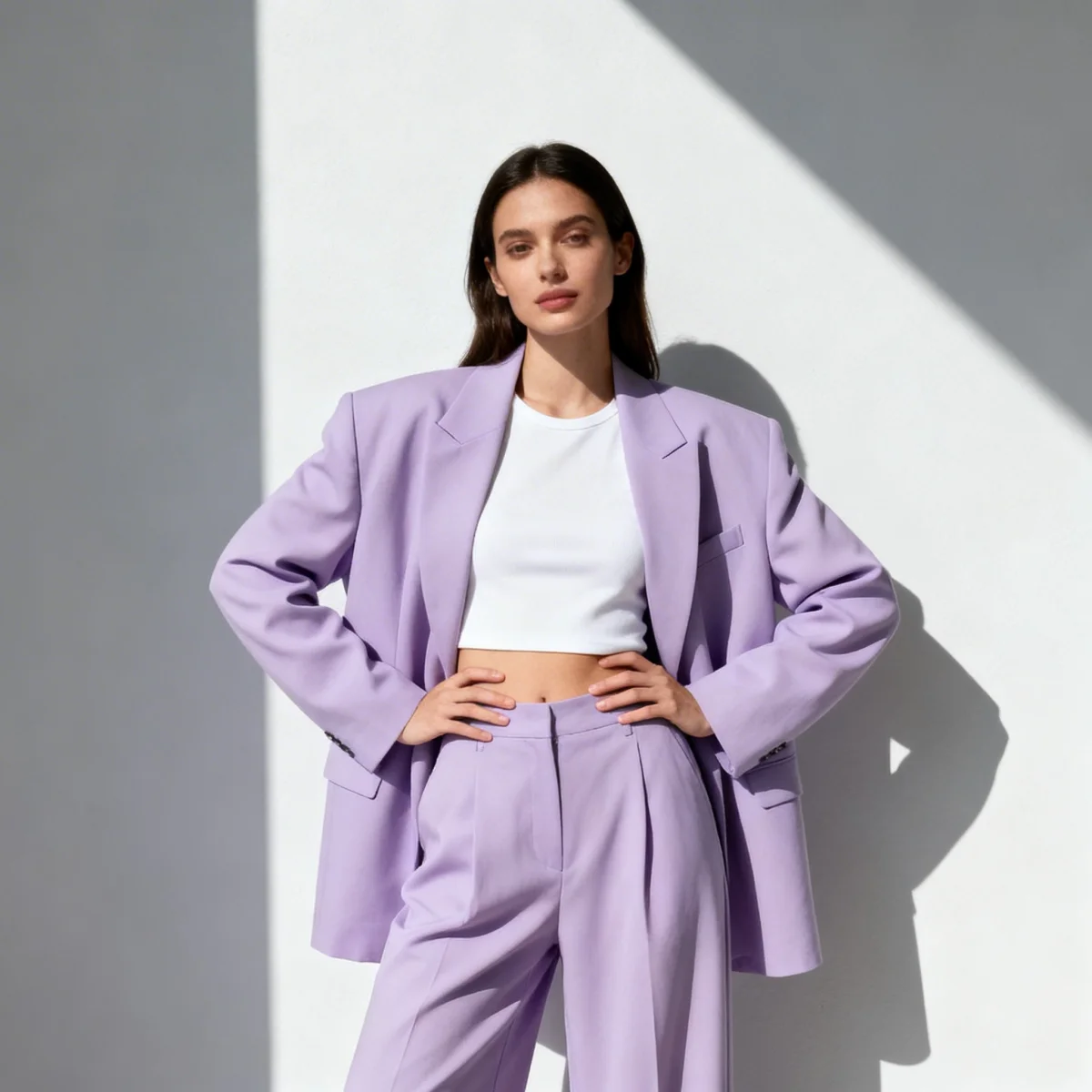 Relaxed tailoring defines a key trend in Shein's 2026 Spring Collection.