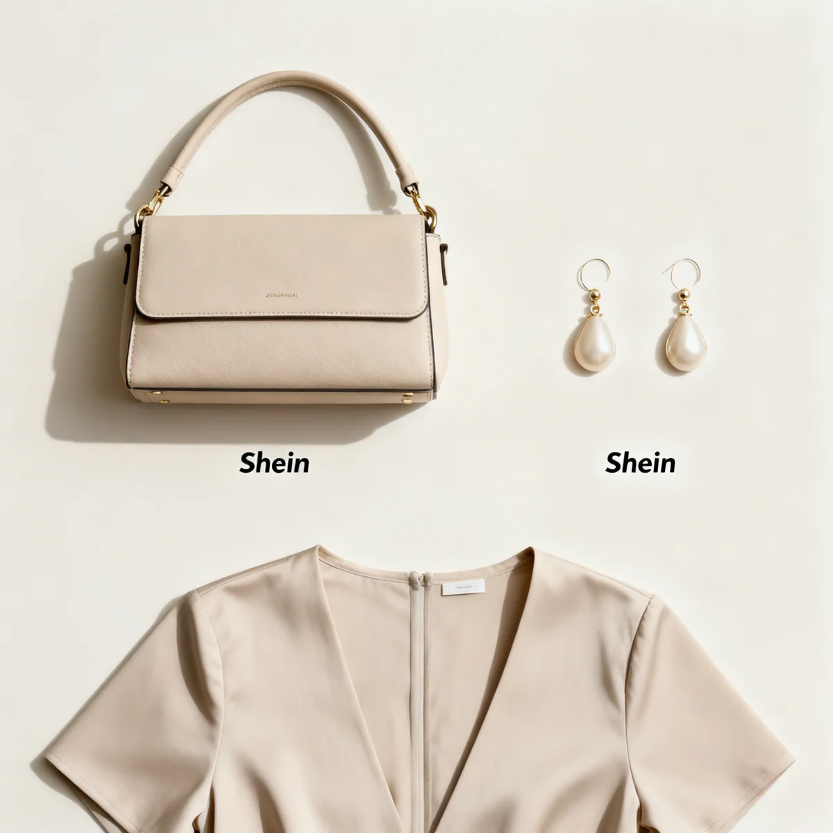 Shein finds mimicking luxury accessories for under , demonstrating smart shopping choices.