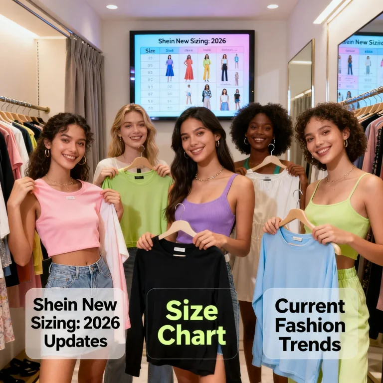 Women trying on clothes, smiling, representing Shein's New Sizing: What 2026 Updates Mean for Your Online Shopping Experience