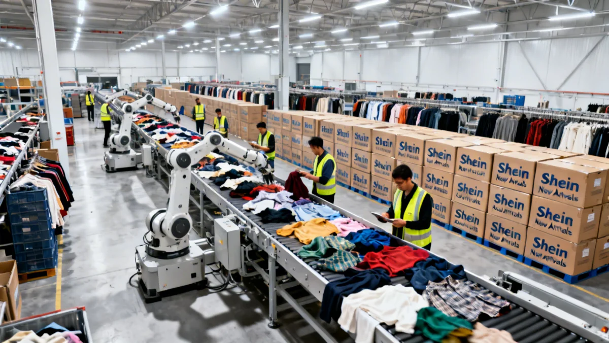 Shein's supply chain supporting rapid collection launches