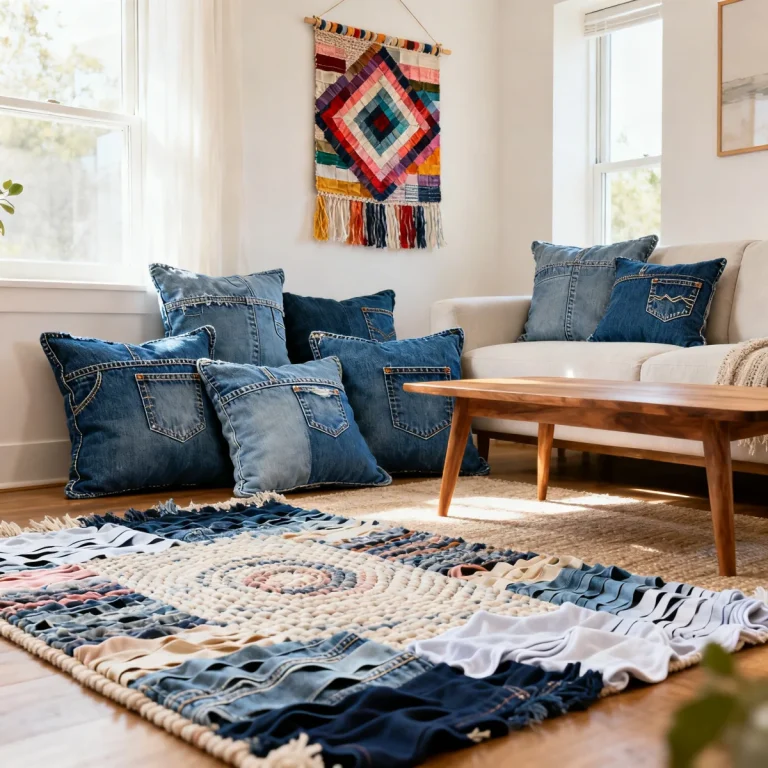 Upcycled Textile Home Decor Projects by 2026