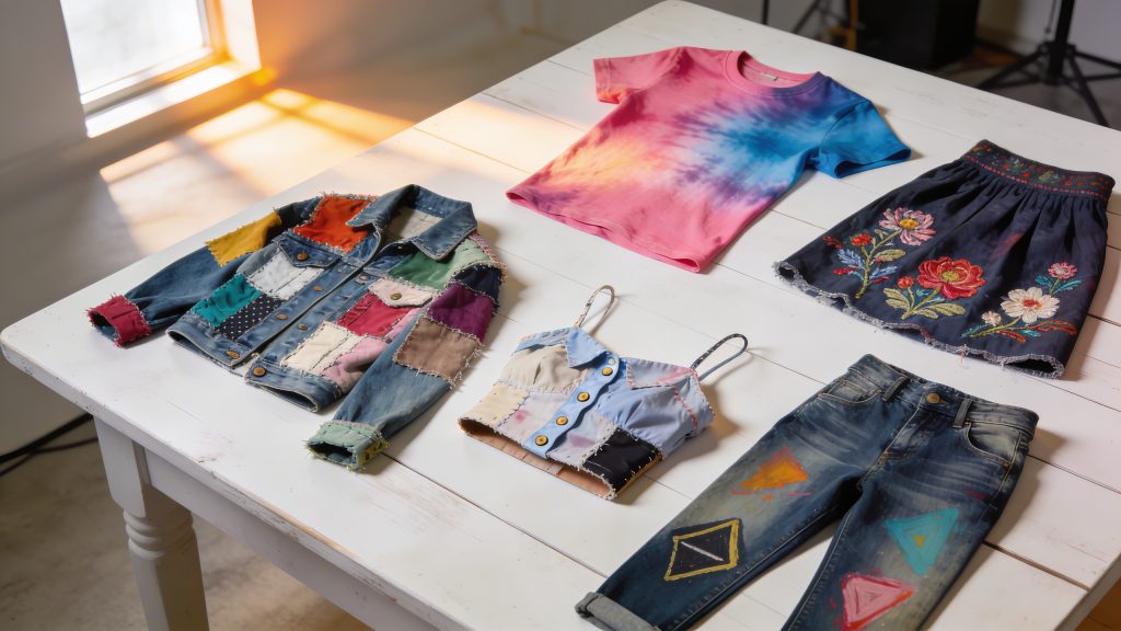 Current DIY Fashion: Transform Old Clothes into 5 New Styles