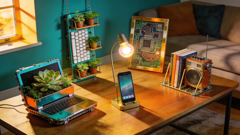 Upcycle Your Electronics: 5 DIY Decor Ideas for Your Home This Year
