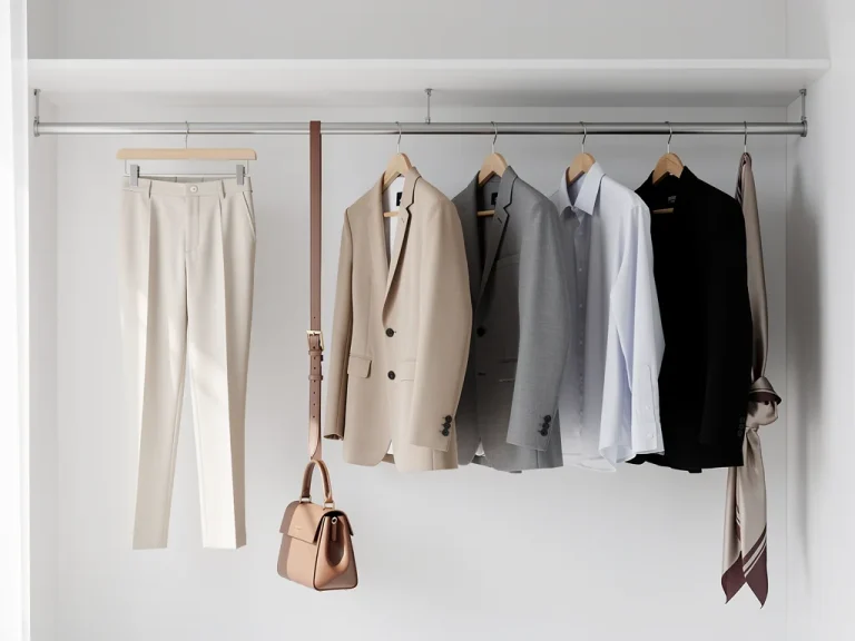 DIY Capsule Wardrobe: Build 20+ Outfits from 10 Key Pieces for 2026 Style organized closet