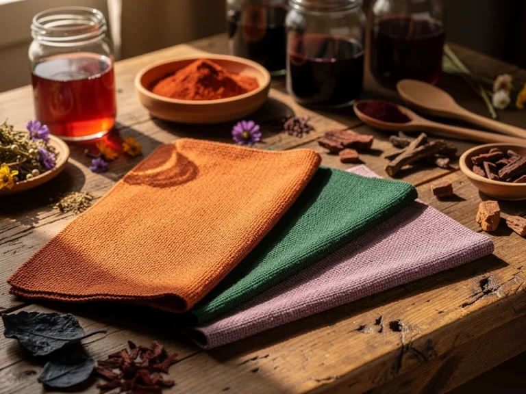 DIY fabric dyeing trending colors 2026 natural dyes