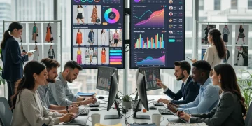 Shein design team analyzing fashion trend data in 2026