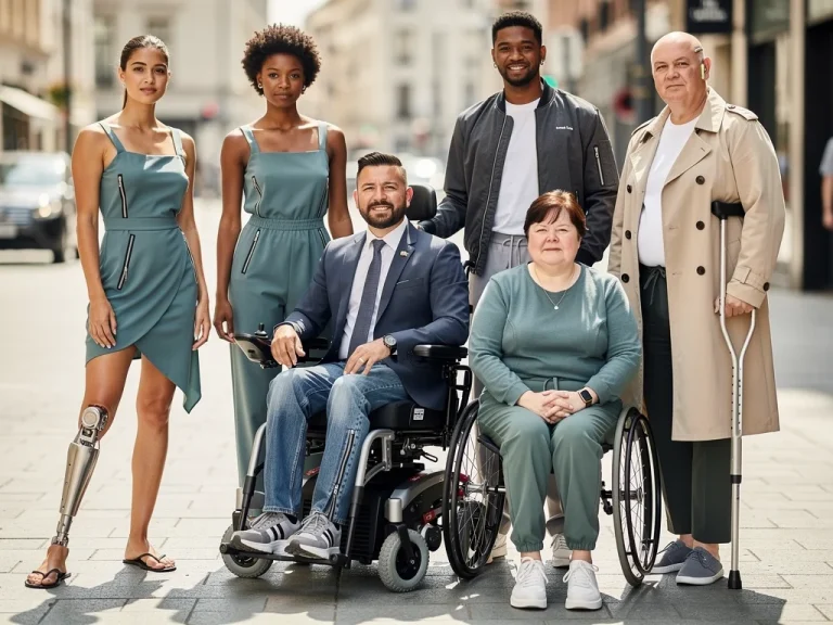 Adaptive fashion 2026 models wearing inclusive clothing designs